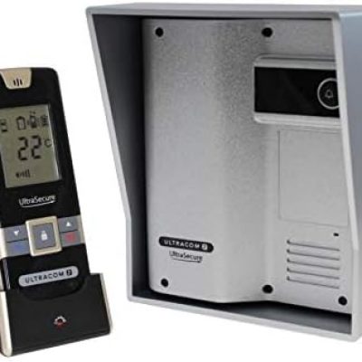 driveway gate intercom Ultacom2 600 Metre Wireless Intercom With Hood
