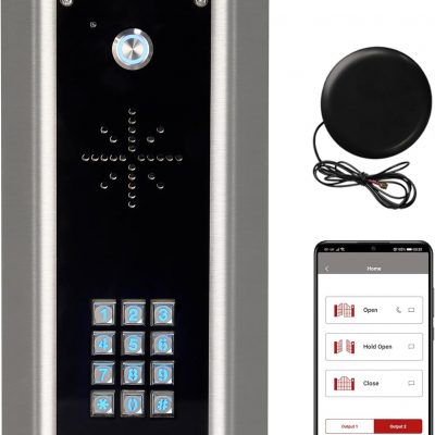 Electric Gate Intercom GSM 4G Wireless GSM Intercom with keypad